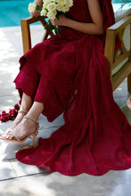 Load image into Gallery viewer, ZAIB | LUXURY LAWN | CRIMSON RED