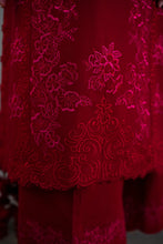 Load image into Gallery viewer, ZAIB | LUXURY LAWN | CRIMSON RED