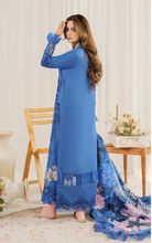 Load image into Gallery viewer, ASIFA NABEEL | PRETTY IN PINK LUXURY LAWN 24 | PERIWINKLE