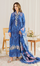 Load image into Gallery viewer, ASIFA NABEEL | PRETTY IN PINK LUXURY LAWN 24 | PERIWINKLE