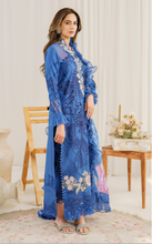Load image into Gallery viewer, ASIFA NABEEL | PRETTY IN PINK LUXURY LAWN 24 | PERIWINKLE
