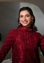 Load image into Gallery viewer, ZAIB | LUXURY LAWN | MAROON