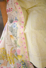 Load image into Gallery viewer, ZAIB | LUXURY LAWN | CARNIVAL BUTTER YELLOW