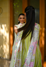 Load image into Gallery viewer, ZAIB | LUXURY LAWN | PASTEL MINT GREEN