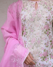 Load image into Gallery viewer, ZAIB | LUXURY LAWN | IVORY GARDEN