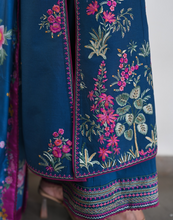 Load image into Gallery viewer, ZAIB | LUXURY LAWN | TEAL GARDEN