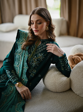 Load image into Gallery viewer, ZAIB | LUXURY KARANDI | EMERALD GREEN
