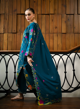 Load image into Gallery viewer, ZAIB | LUXURY KARANDI | ZINC GREEN