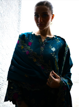 Load image into Gallery viewer, ZAIB | LUXURY KARANDI | ZINC GREEN