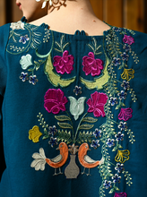 Load image into Gallery viewer, ZAIB | LUXURY KARANDI | ZINC GREEN