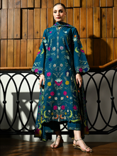 Load image into Gallery viewer, ZAIB | LUXURY KARANDI | ZINC GREEN