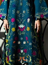 Load image into Gallery viewer, ZAIB | LUXURY KARANDI | ZINC GREEN