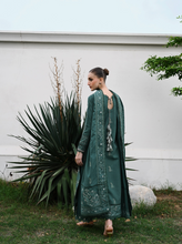 Load image into Gallery viewer, ZAIB | LUXURY KARANDI | SAGE GREEN