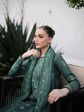 Load image into Gallery viewer, ZAIB | LUXURY KARANDI | SAGE GREEN
