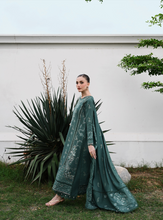 Load image into Gallery viewer, ZAIB | LUXURY KARANDI | SAGE GREEN