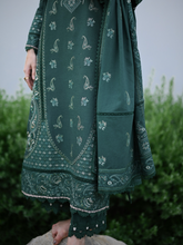 Load image into Gallery viewer, ZAIB | LUXURY KARANDI | SAGE GREEN
