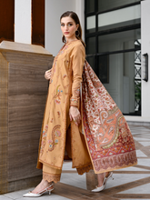 Load image into Gallery viewer, ZAIB | LUXURY KARANDI | MUSTARD LUXURY