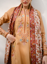 Load image into Gallery viewer, ZAIB | LUXURY KARANDI | MUSTARD LUXURY