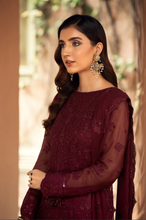 Load image into Gallery viewer, FARASHA | CHIFFON | SANGRIA