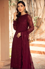 Load image into Gallery viewer, FARASHA | CHIFFON | SANGRIA