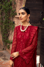 Load image into Gallery viewer, FARASHA | CHIFFON | CRIMSON