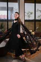 Load image into Gallery viewer, ZAIB | LUXURY LAWN | BLACK