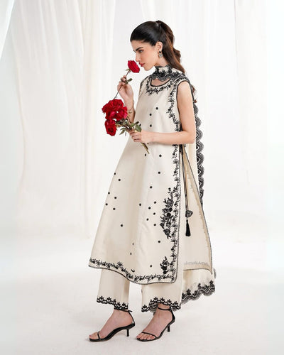 ZAIB | EID PRET 25 | OFF WHITE