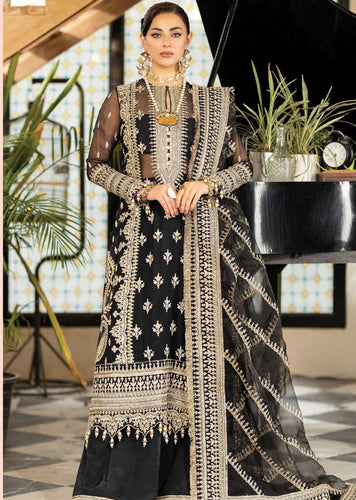 IMROZIA | JHALAK| BLACK AND GOLD