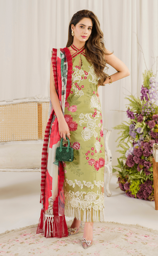 ASIFA NABEEL | PRETTY IN PINK LUXURY LAWN 24 | COSMOS