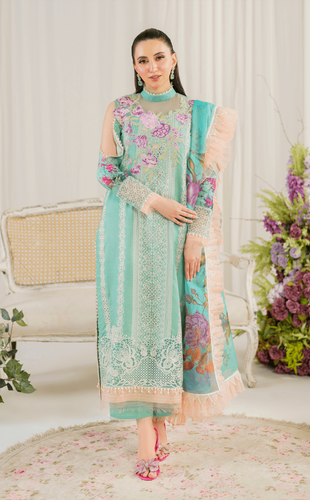 ASIFA NABEEL | PRETTY IN PINK LUXURY LAWN 24 | WATER LILY