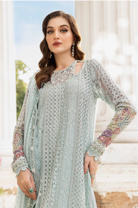 MARIA B  |  CHIFFONS  24 | 03 AQUA