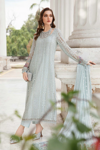MARIA B  |  CHIFFONS  24 | 03 AQUA