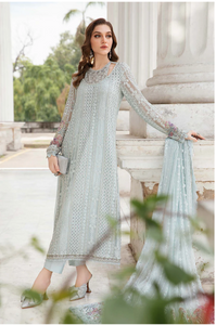 MARIA B  |  CHIFFONS  24 | 03 AQUA