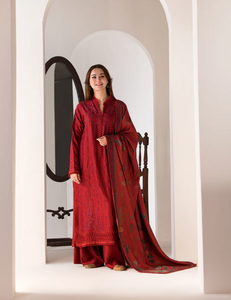 SOBIA NAZIR | WINTER SHAWL 24 | DESIGN 1A