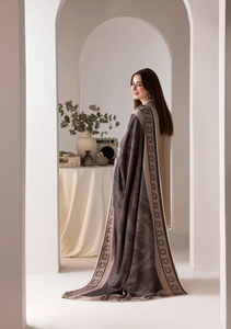 SOBIA NAZIR | WINTER SHAWL 24 | DESIGN 4A