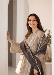 SOBIA NAZIR | WINTER SHAWL 24 | DESIGN 4A