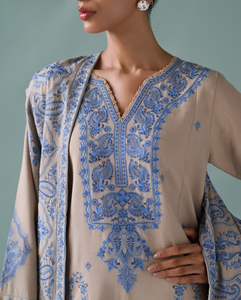 ZAIB | KARANDI | ICY BEIGE