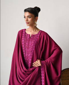 ZAIB | KARANDI | DEEP BERRY
