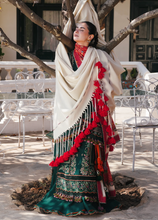 Load image into Gallery viewer, HUSSAIN REHAR | WINTER SHAWL 24 | MASARRAH