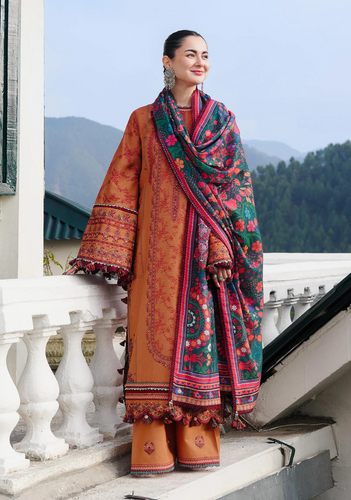 HUSSAIN REHAR | WINTER SHAWL 24 | TAMAR