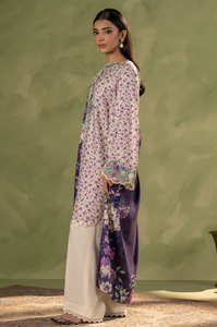 CROSS STITCH | WINTER COLLECTION | LAVENDER FRAME