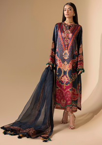 FARAH K | SILK DYNASTY | MIDNIGHT IRIS