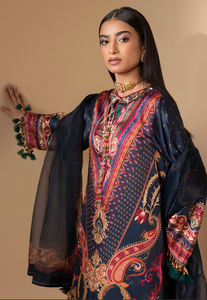 FARAH K | SILK DYNASTY | MIDNIGHT IRIS