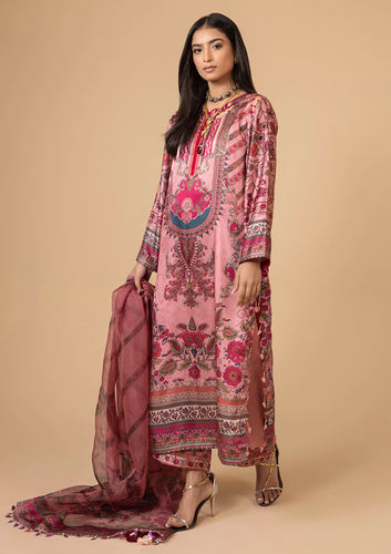 FARAH K | SILK DYNASTY | TEA ROSE