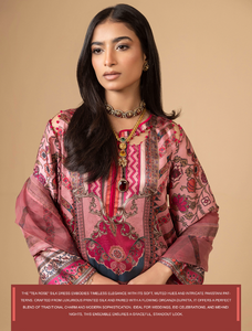 FARAH K | SILK DYNASTY | TEA ROSE