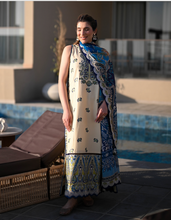 Load image into Gallery viewer, ZAIB | LUXURY LAWN | WARM IVORY