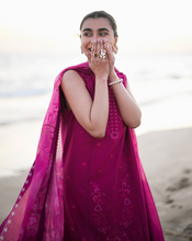 Load image into Gallery viewer, ZAIB | LUXURY LAWN | FUCHSIA