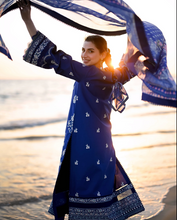 Load image into Gallery viewer, ZAIB | LUXURY LAWN | FRESH SAPPHIRE