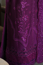 Load image into Gallery viewer, ZAIB | LUXURY LAWN | DEEP PLUM