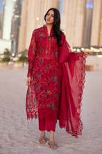 Load image into Gallery viewer, RANGRASIYA | CARNATION LAWN | SCARLET